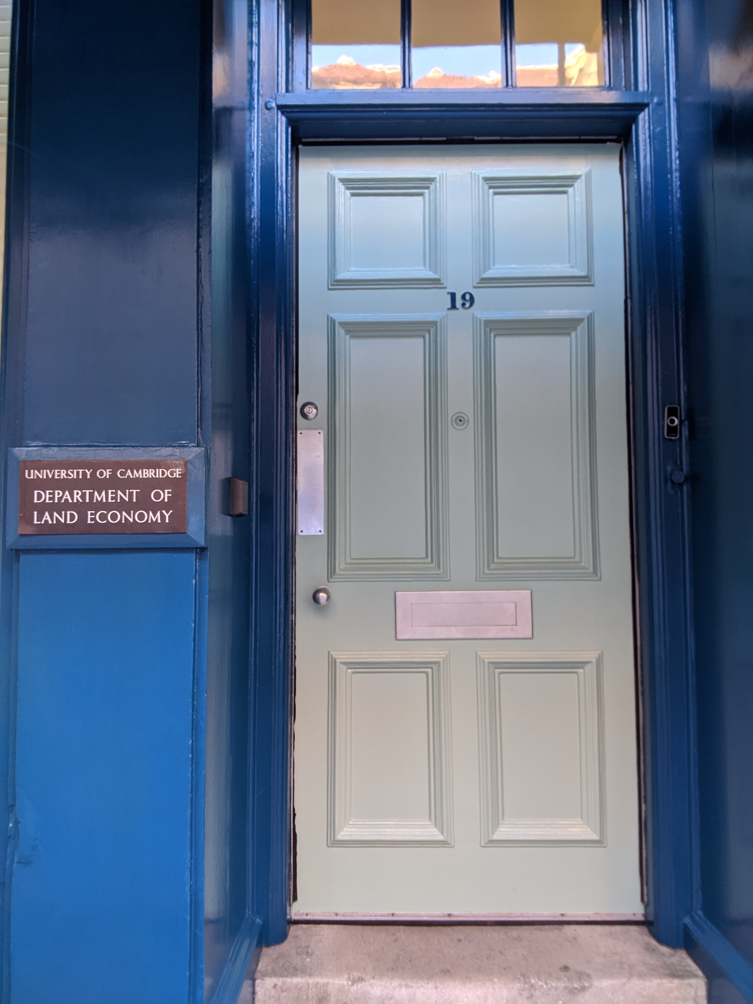 Door of perception...